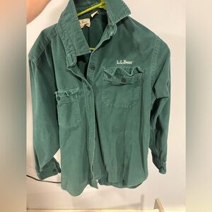 Vintage LL Bean Green Jacket